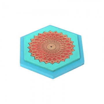 Подставочка Mandala - Бирюзовая